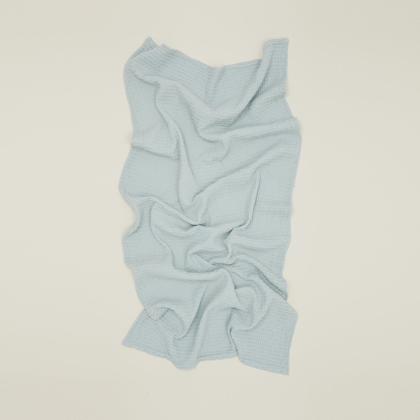 Simple Waffle Towel - Sky