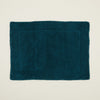 Simple Terry Bath Mat - Peacock