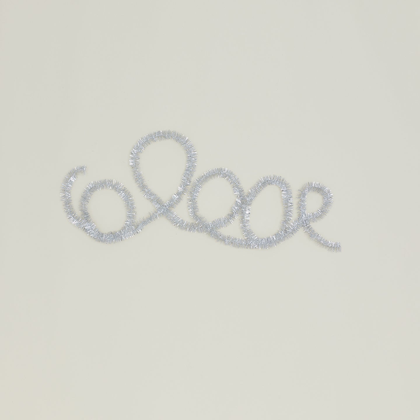Tinsel Garland - Silver