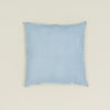 Reversible Velvet + Linen Pillow - Sky