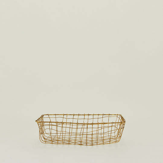 Brass Basket - Low
