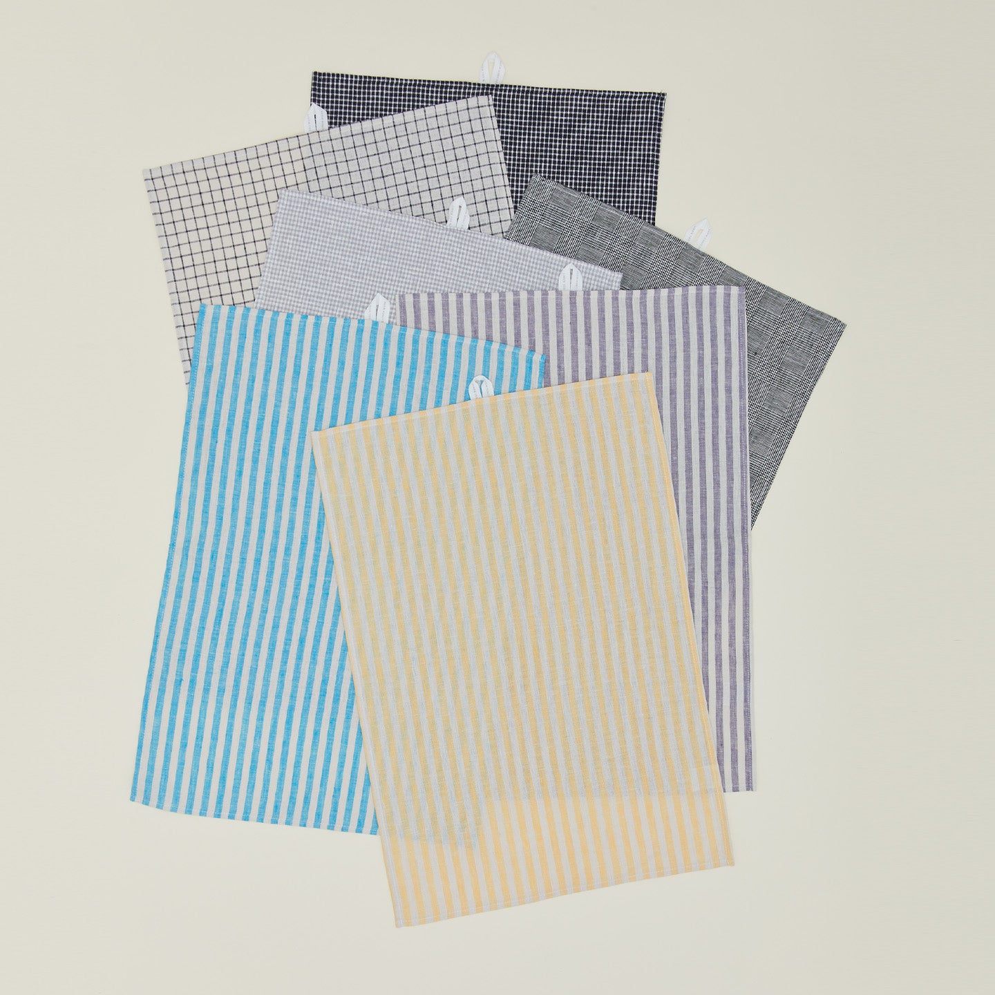 Checked Linen Kitchen Towel