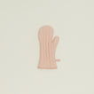 Simple Linen Oven Mitt - Blush