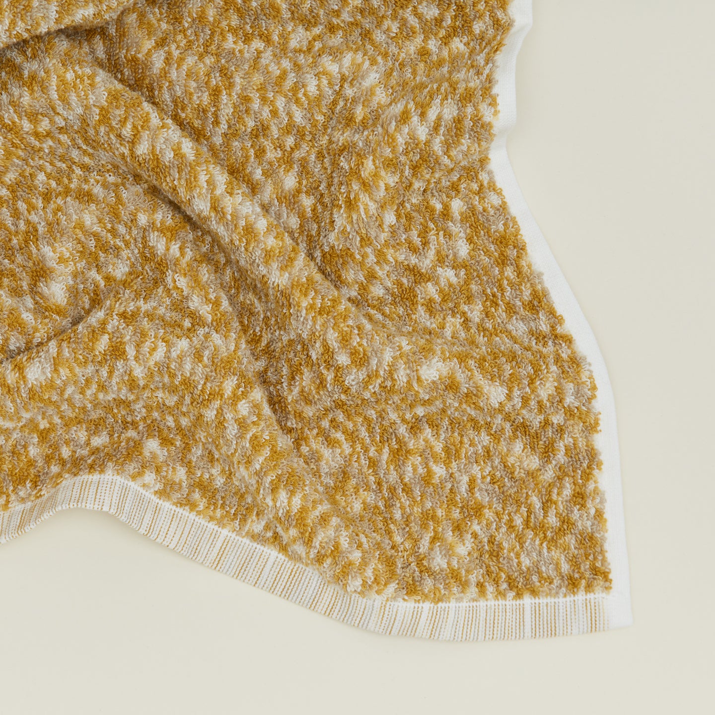 Space Dye Terry Towel - Mustard