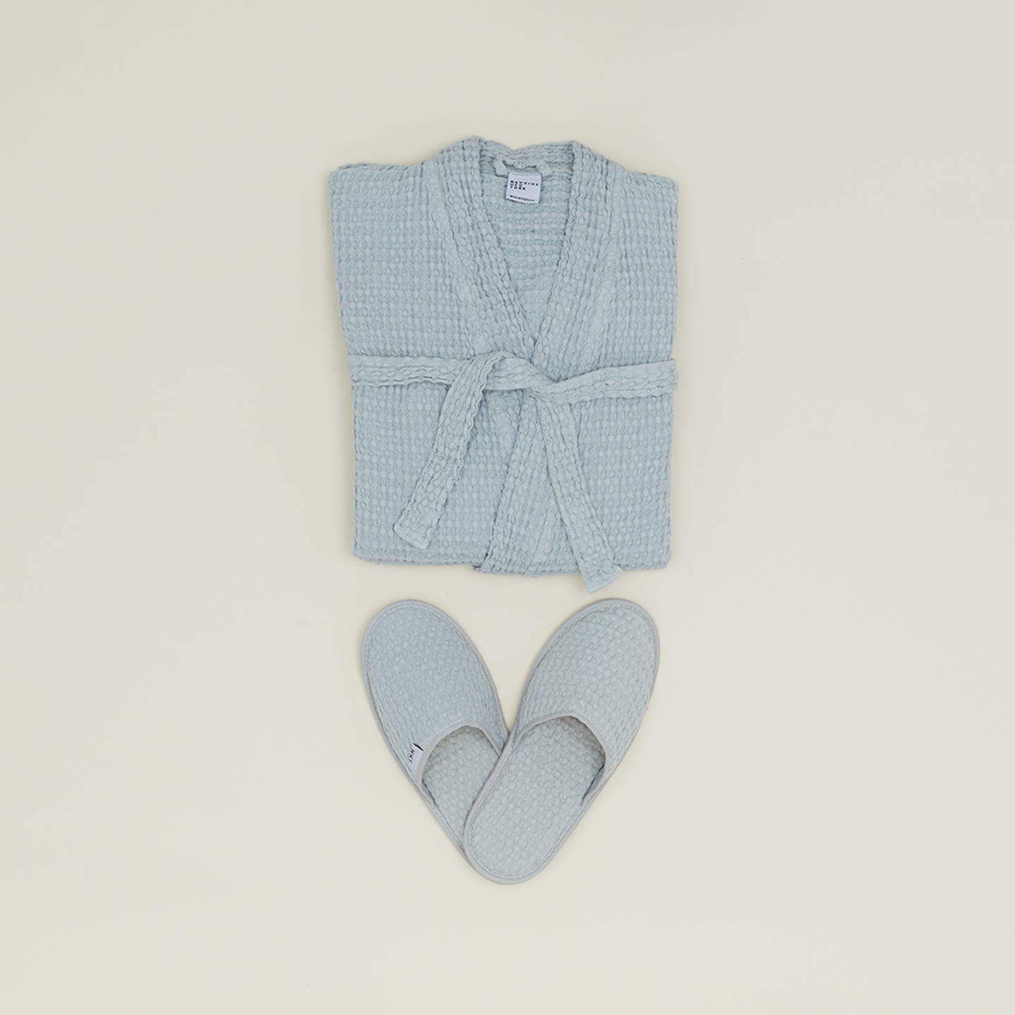 Simple Waffle Slippers - Sky