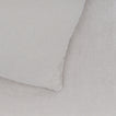 Simple Linen Euro Sham - Light Grey