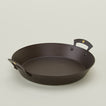 Spun Iron Two Handled Saute Pan