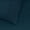 Simple Linen Pillowcases, Set of 2 - Peacock