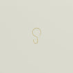 Shower Curtain Hooks - Brass