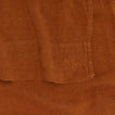 Simple Linen Flat Sheet - Terracotta