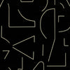 Almost Shapes Wallpaper - Black