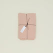Simple Linen Fitted Sheet - Blush