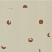Spaced Moons Wallpaper - Bone