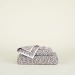Space Dye Terry Towel - Grey