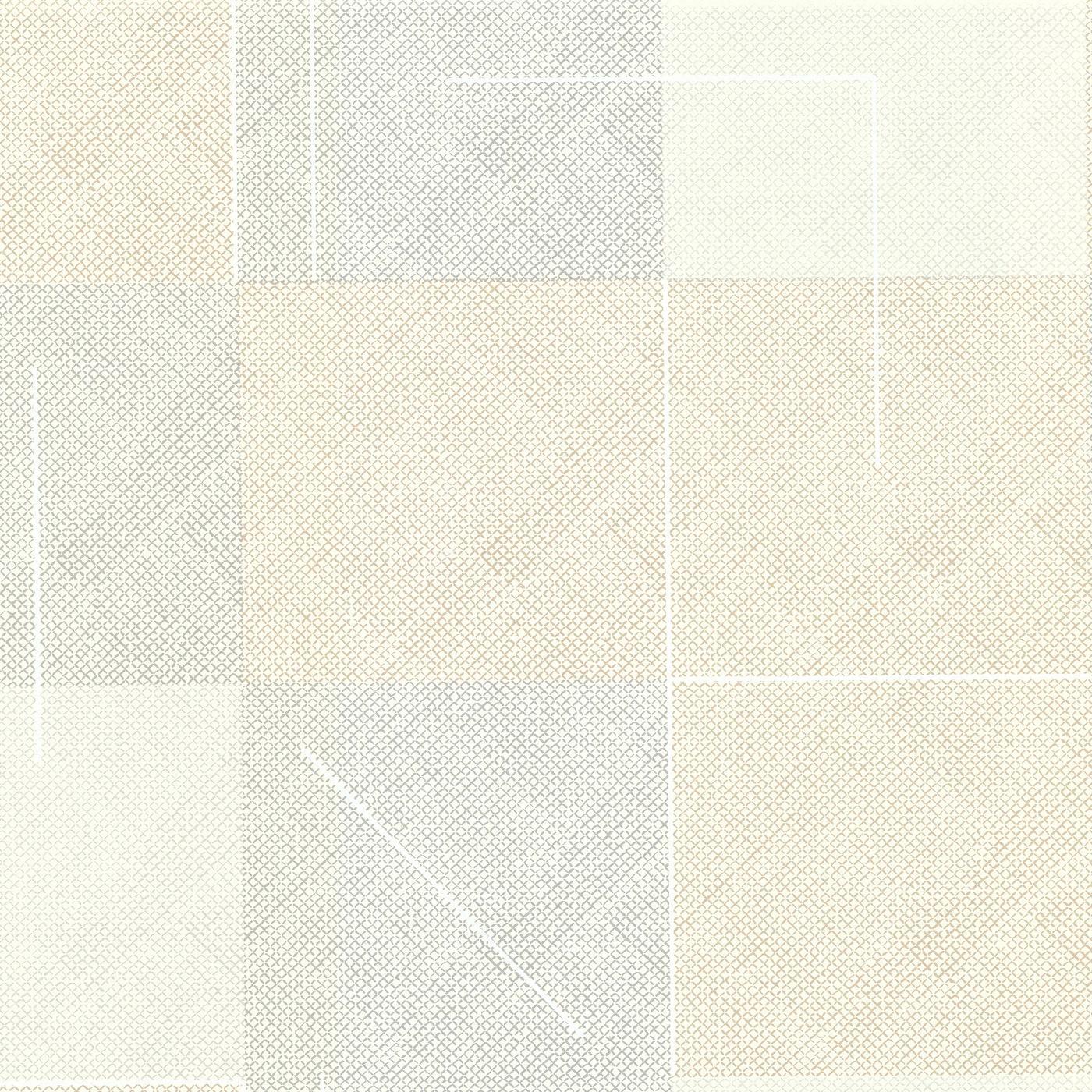 Squares Wallpaper - Linen